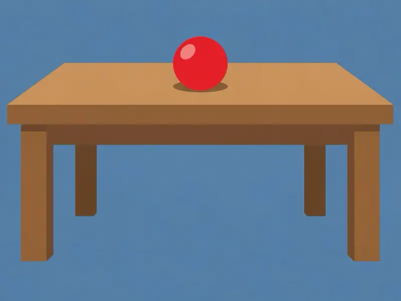 机の上に物が置かれている絵